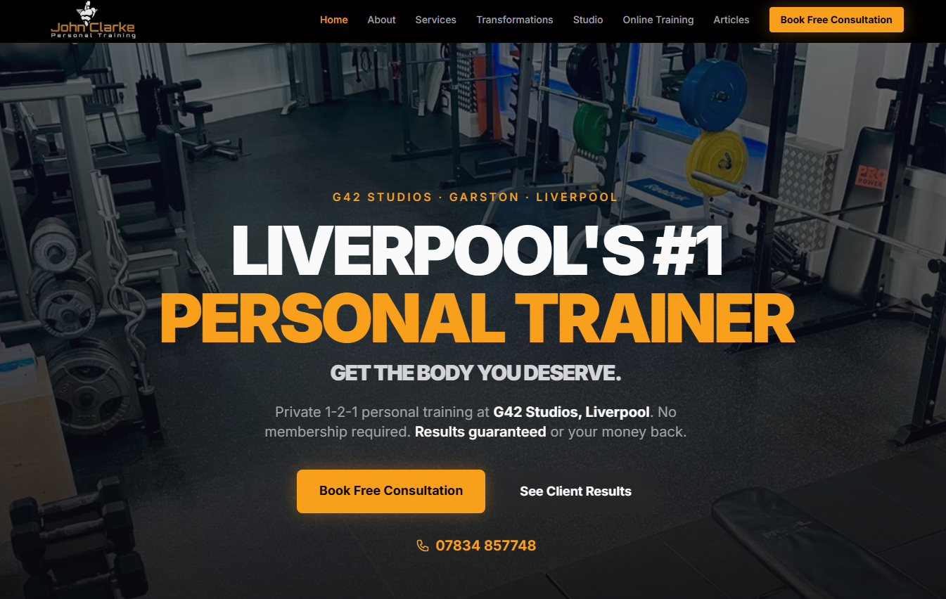 John Clarke Personal Trainer